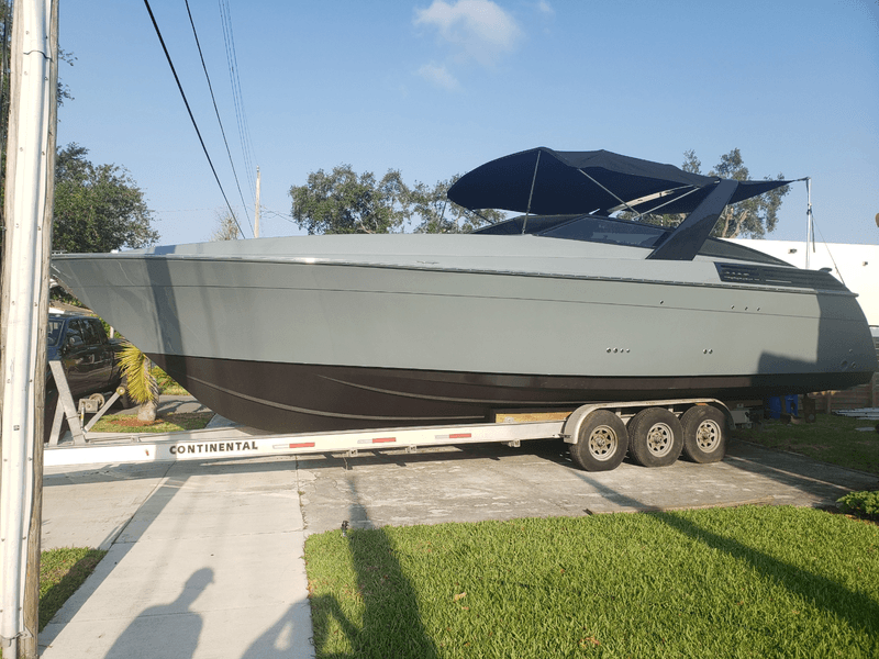 triple-axle boat trailer service in Miami