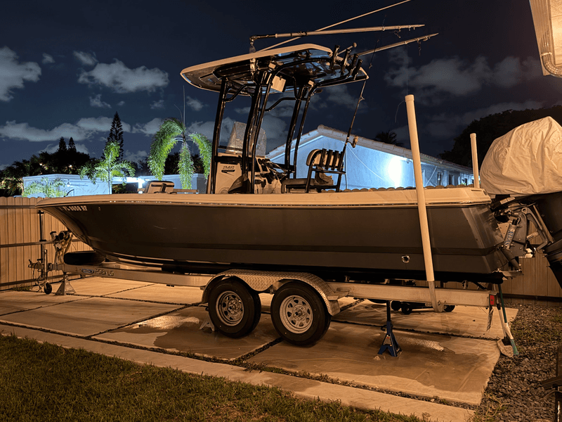boat trailer repair completed in South Florida